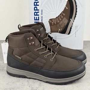 Weatherproof Men's Jenkins Brown Sneaker Boots Size 10 New In Box
